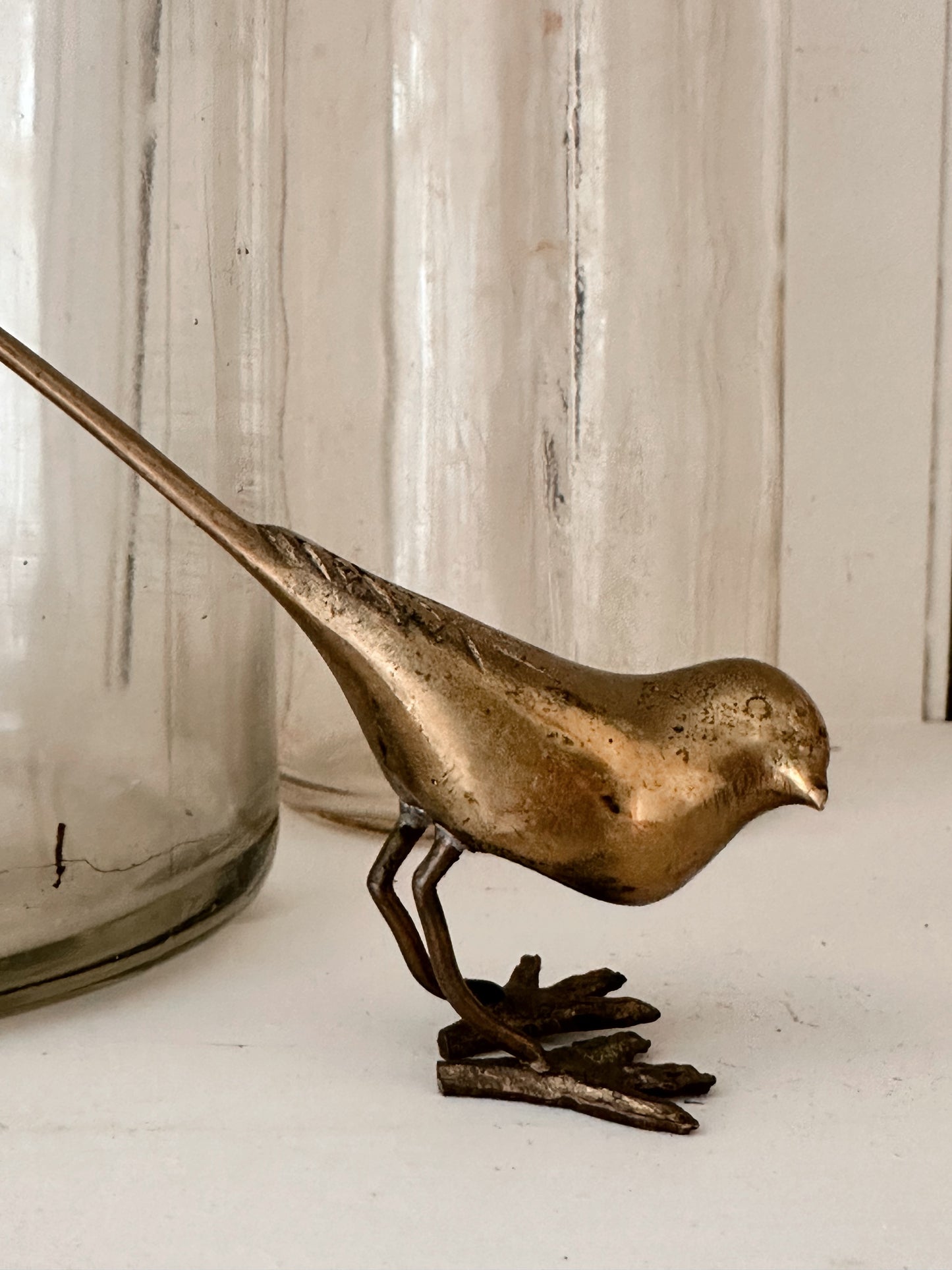 Vintage Brass Bird