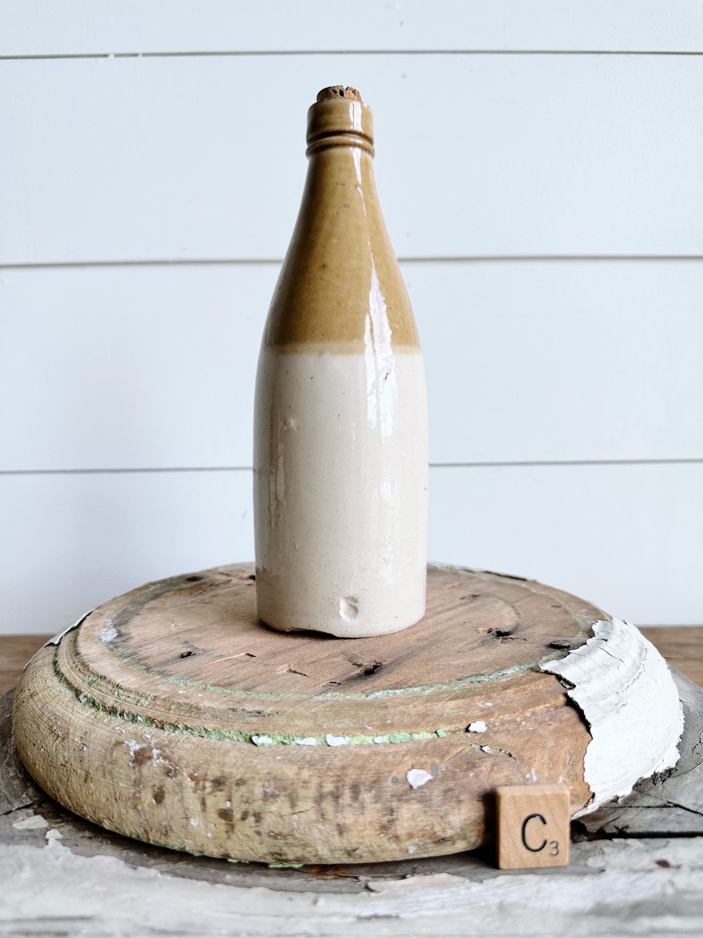 Vintage Stoneware Bottle