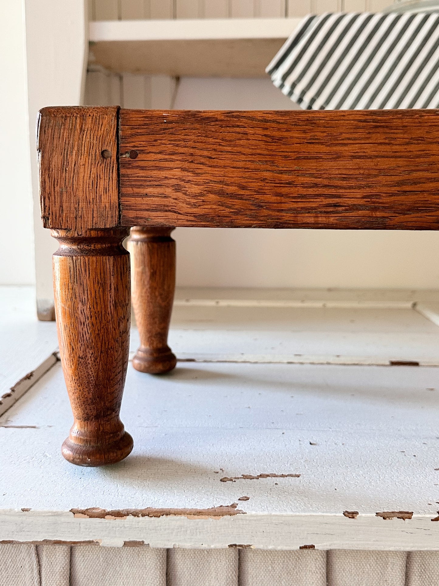 Vintage Deconstructed Footstool/Riser