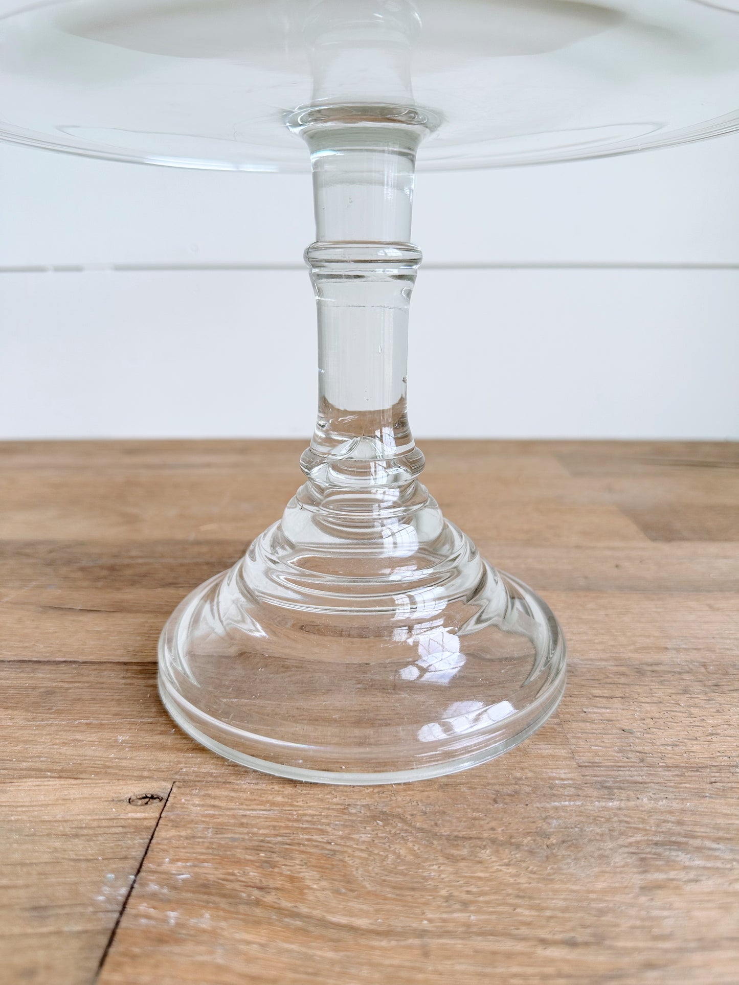 Vintage Glass Cake Stand