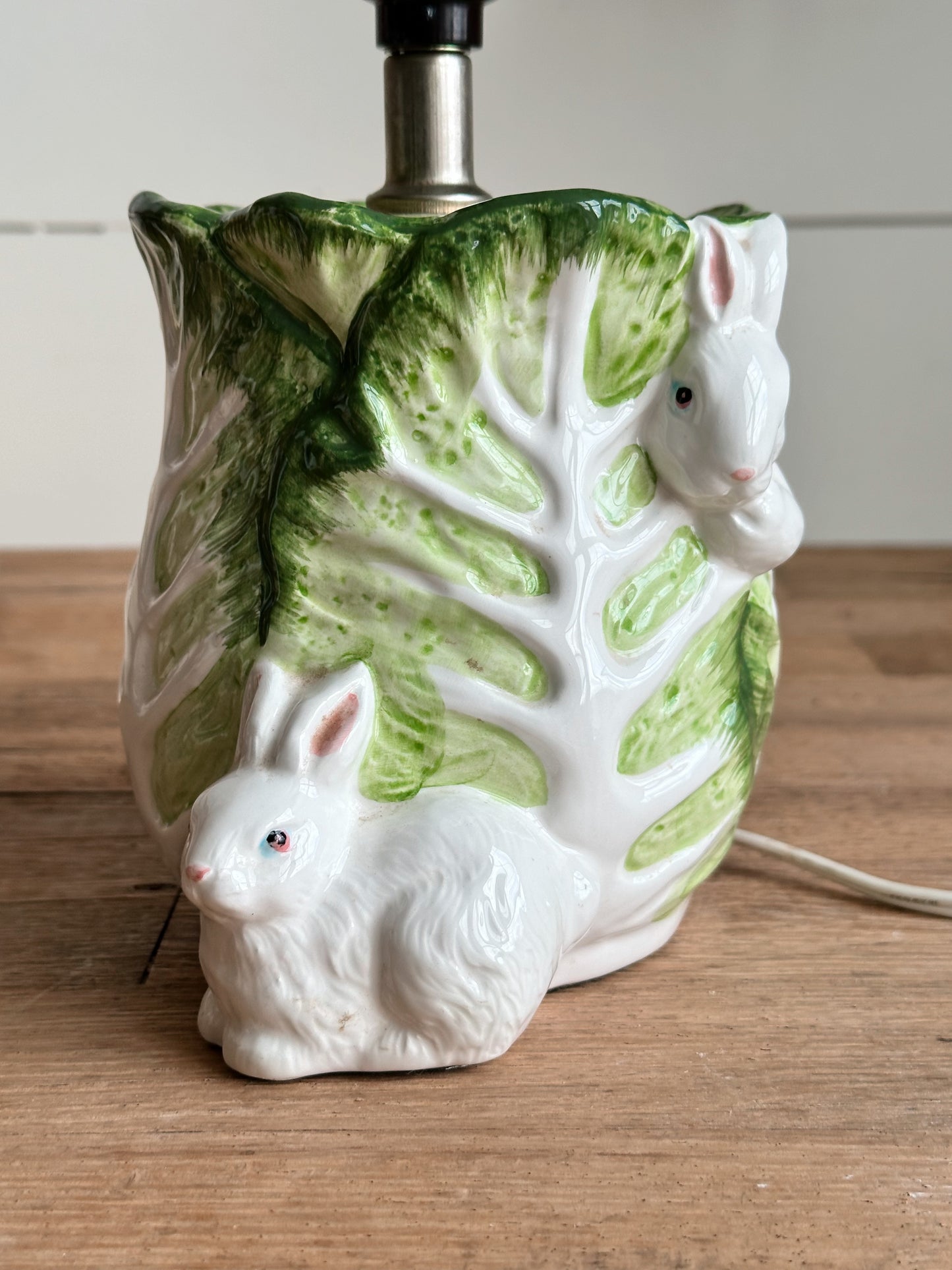 Vintage Bunny Lamp