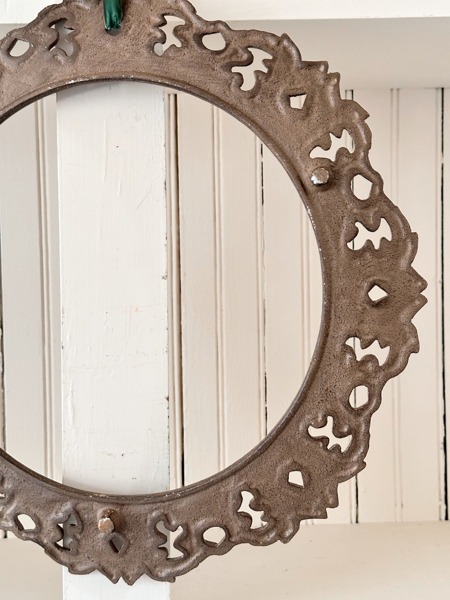 Vintage Iron Wreath