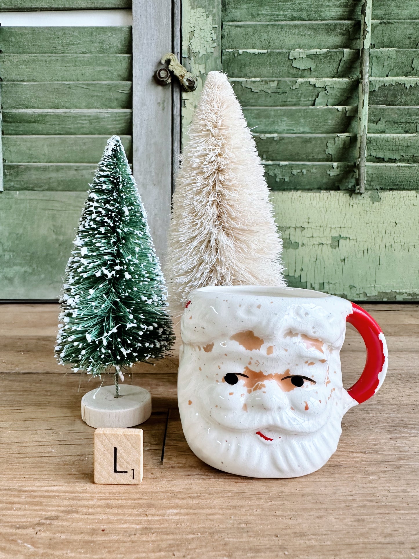 Vintage Santa Mug