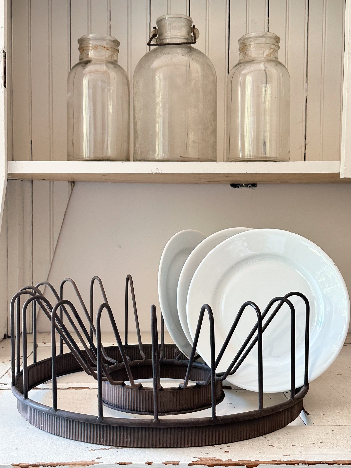 Large Found Plate Rack