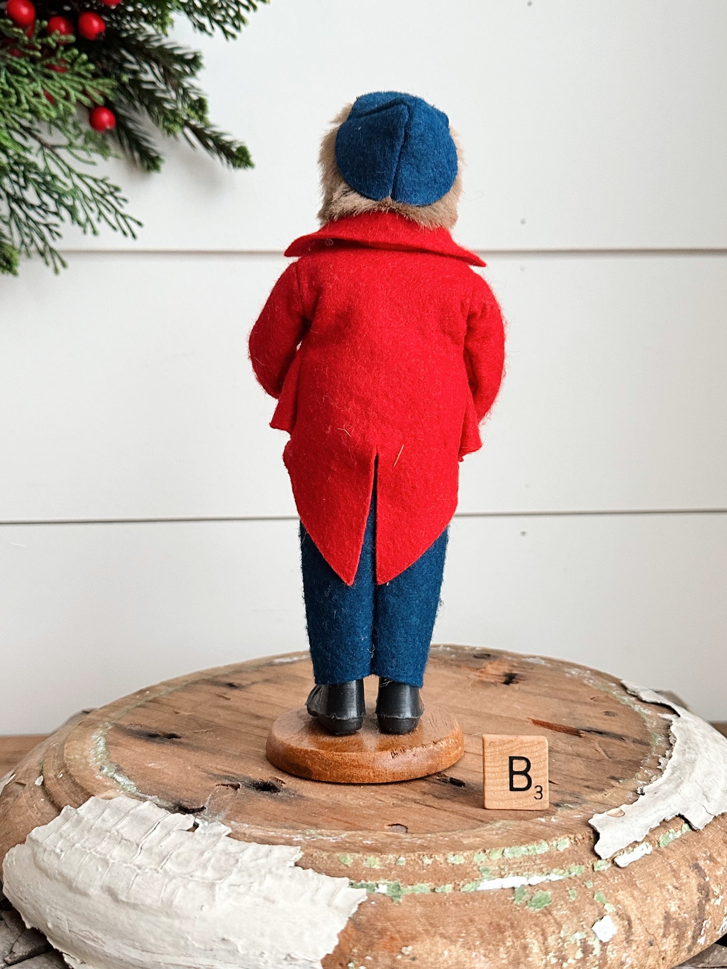 Vintage Victorian Style Caroler