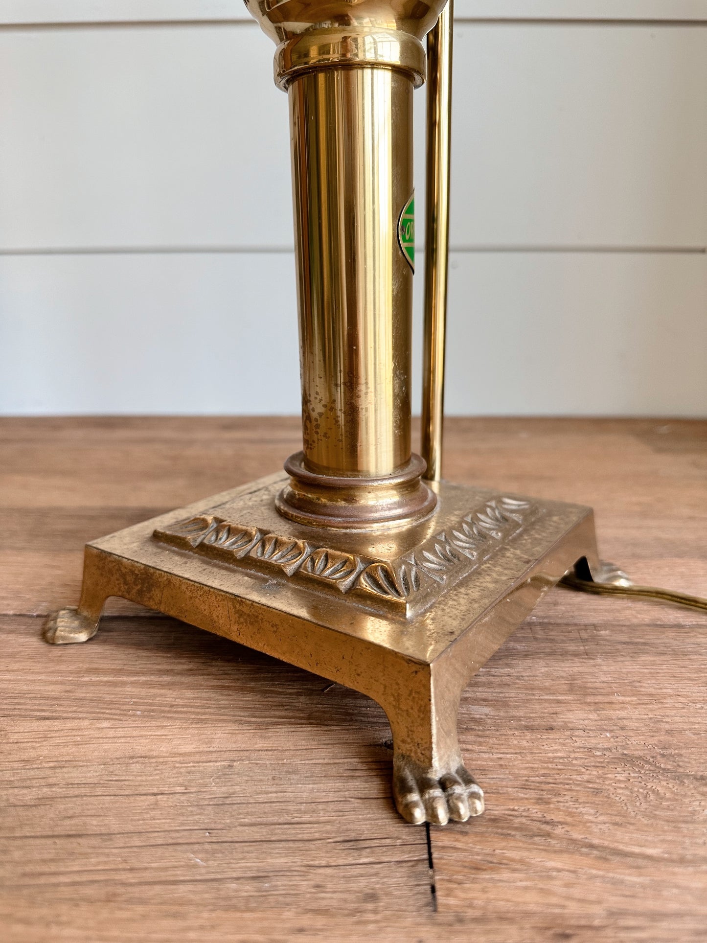 Vintage Brass Lamp