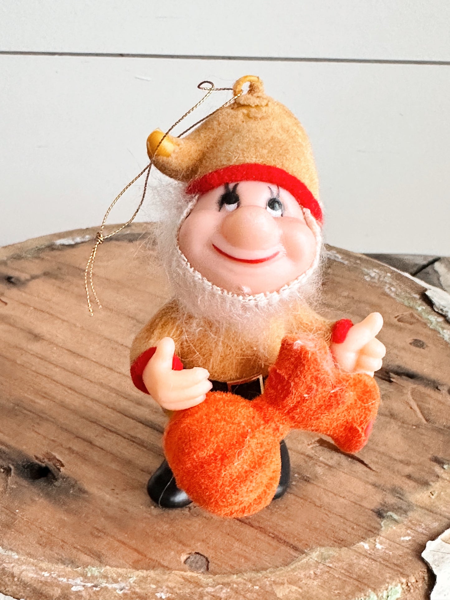 Vintage Gnome Ornament
