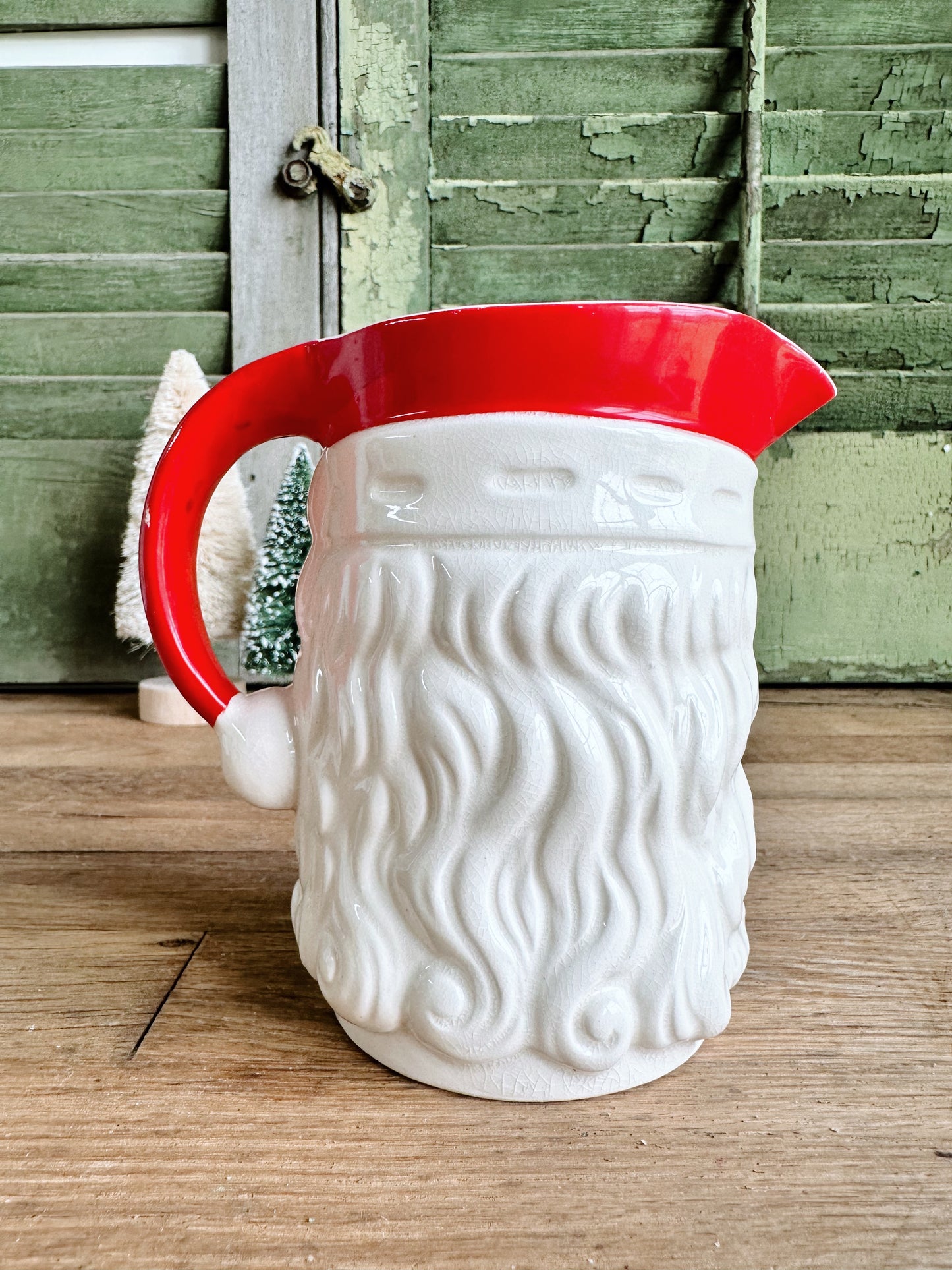 Vintage Santa Pitcher