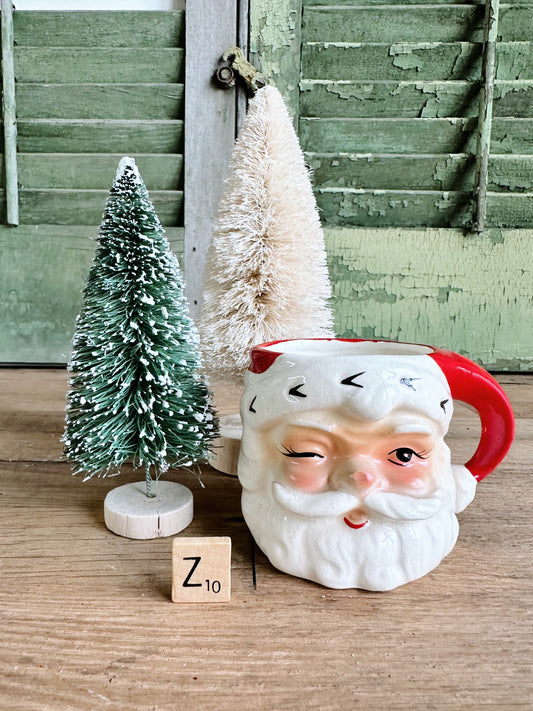 Vintage Santa Mug