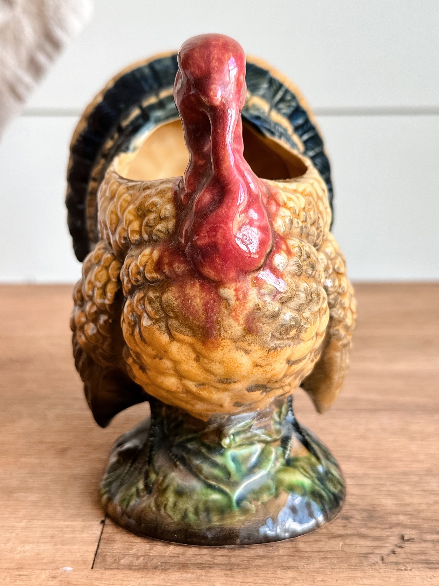 Vintage Napcoware Turkey Planter, Japan