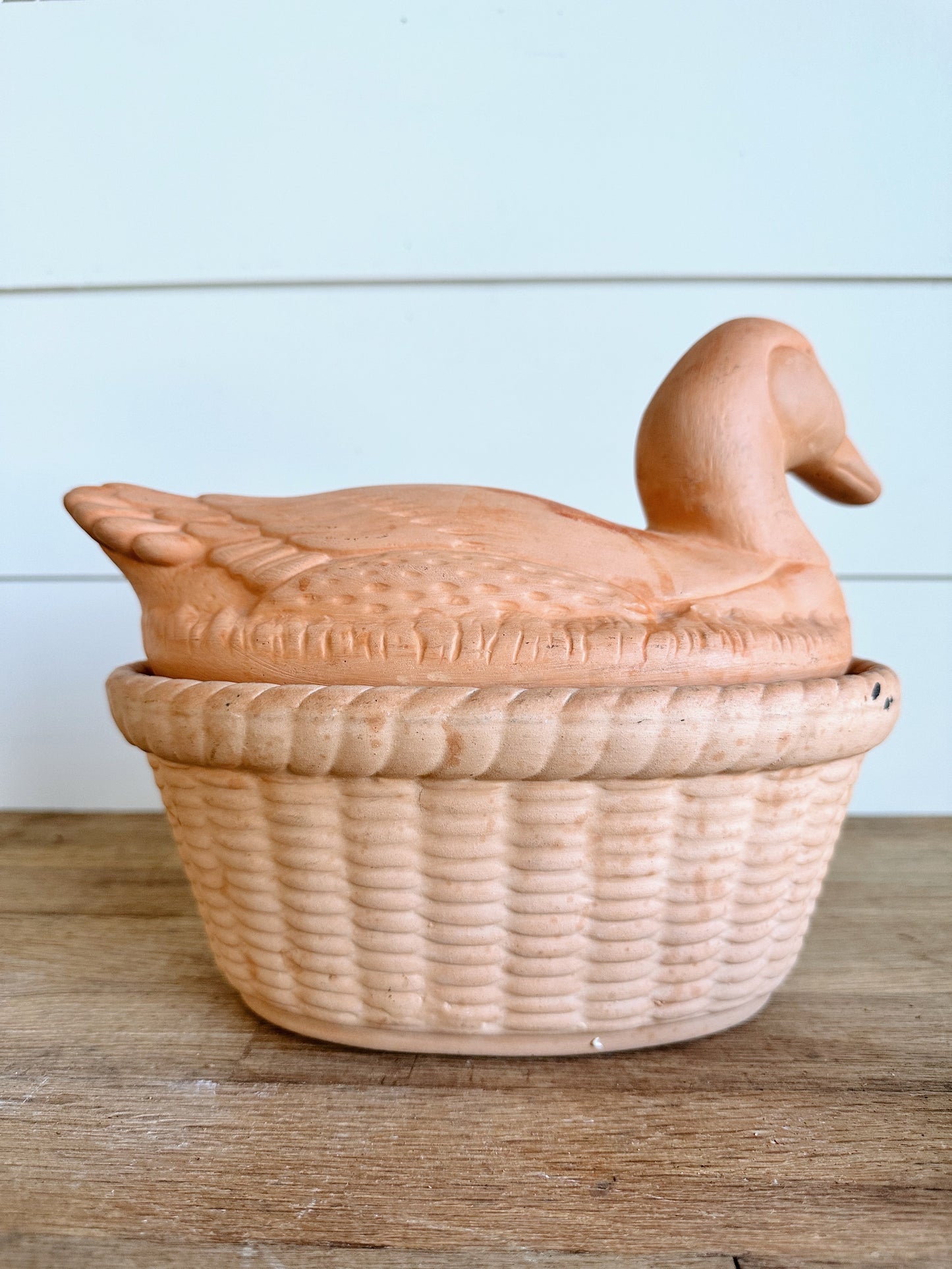 Terra Cottage Duck On a Nest Baking Dish