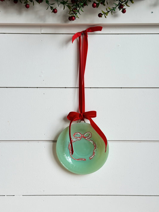 Hand Painted Vintage Jadeite