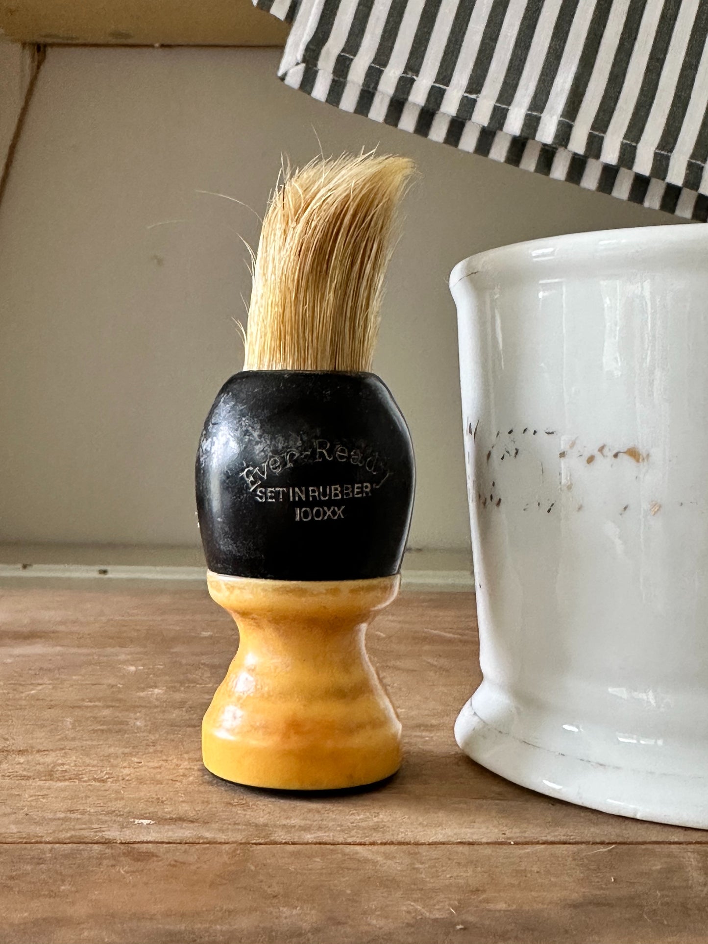 Vintage Shave Mug & Brush