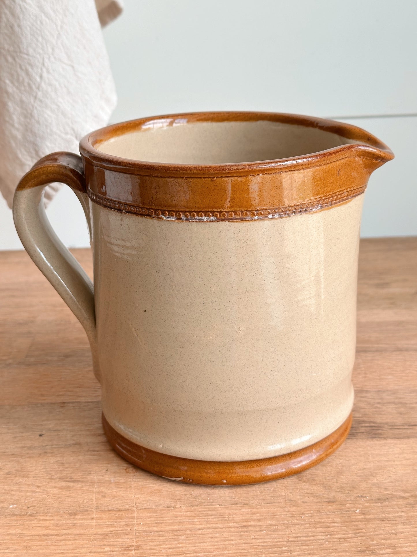Vintage English Moira Water Pitcher