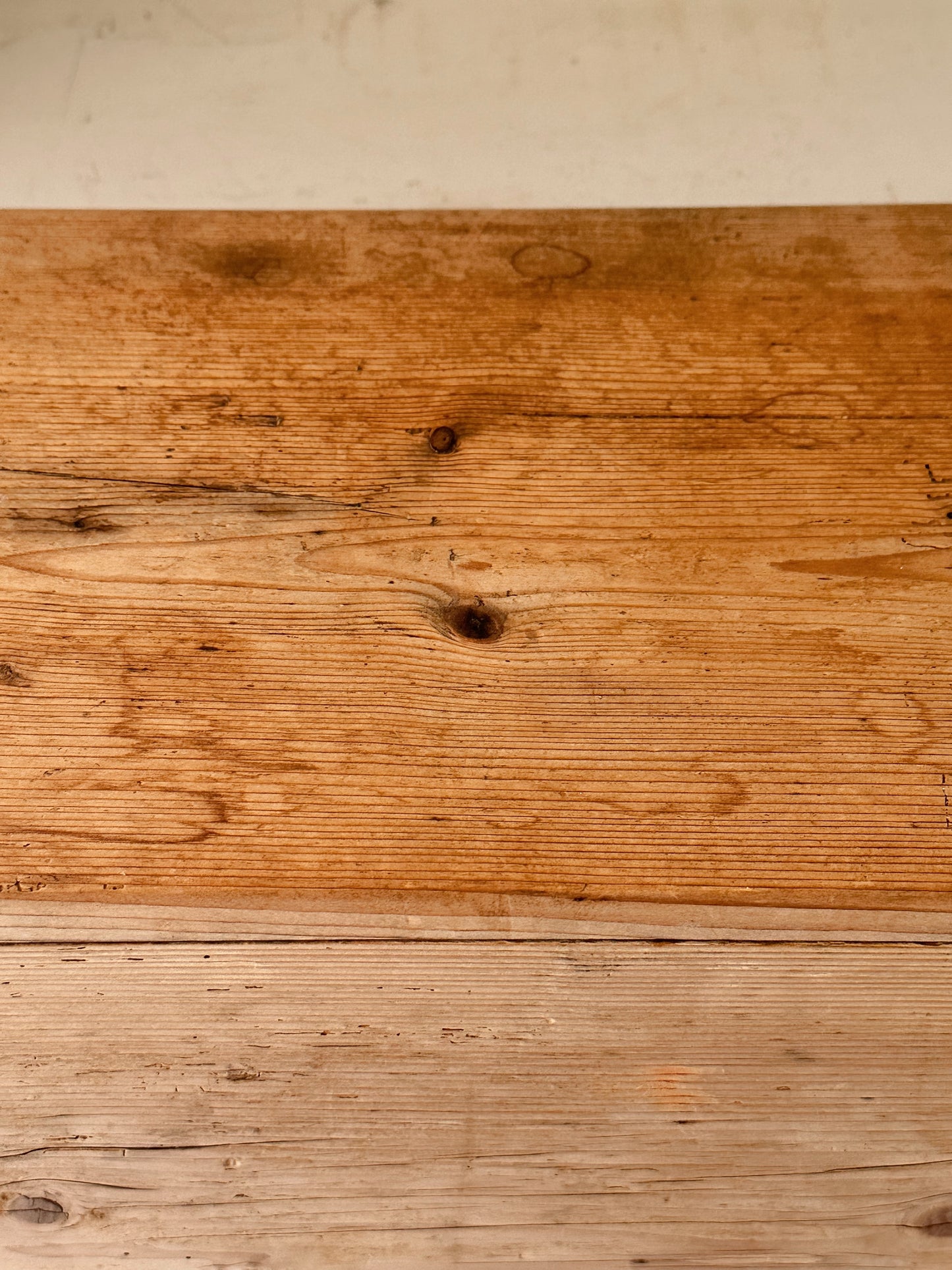 Vintage Pine Table Top Size Chest of Drawers