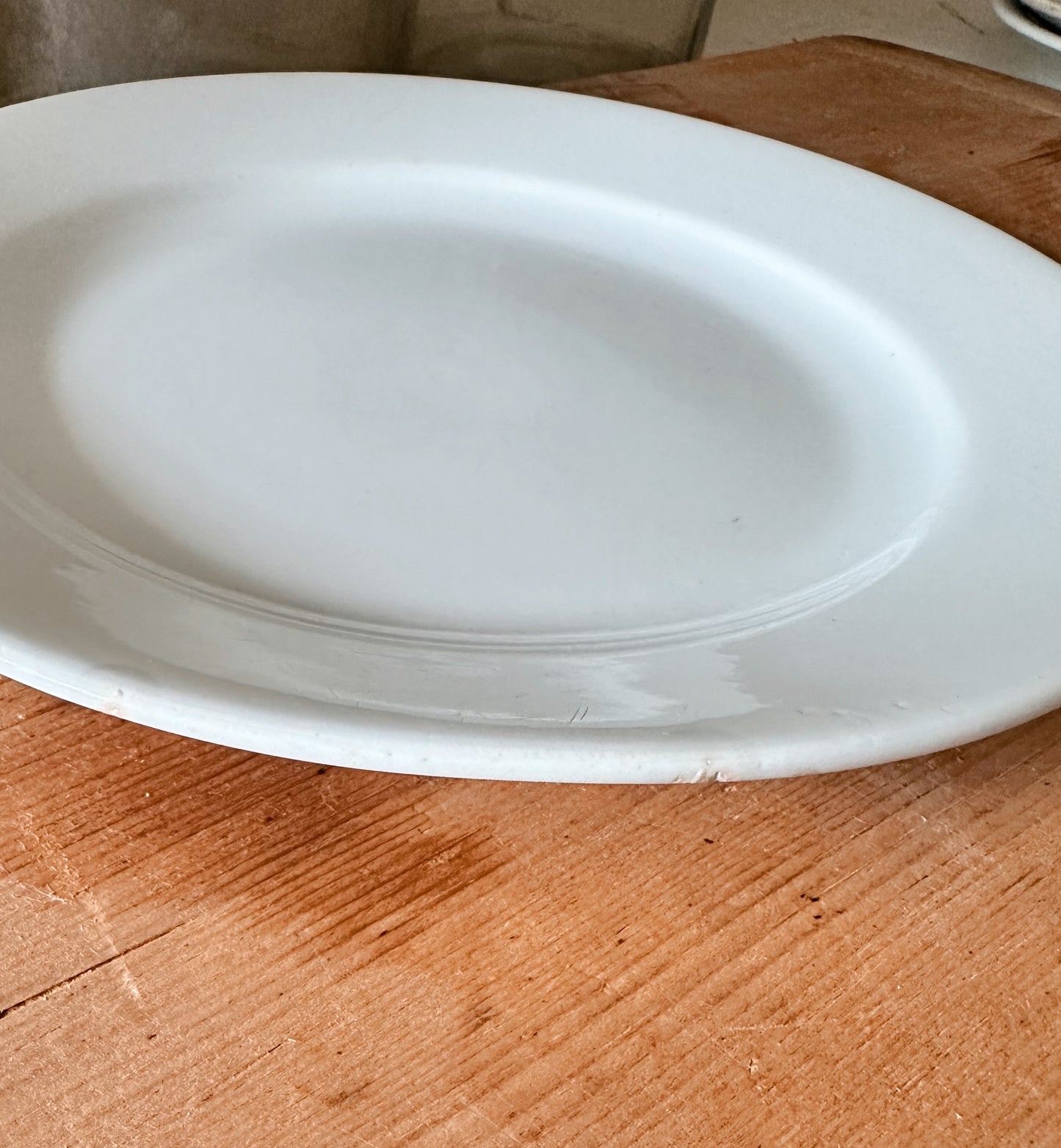 Stack of Four Antique Ironstone Plates