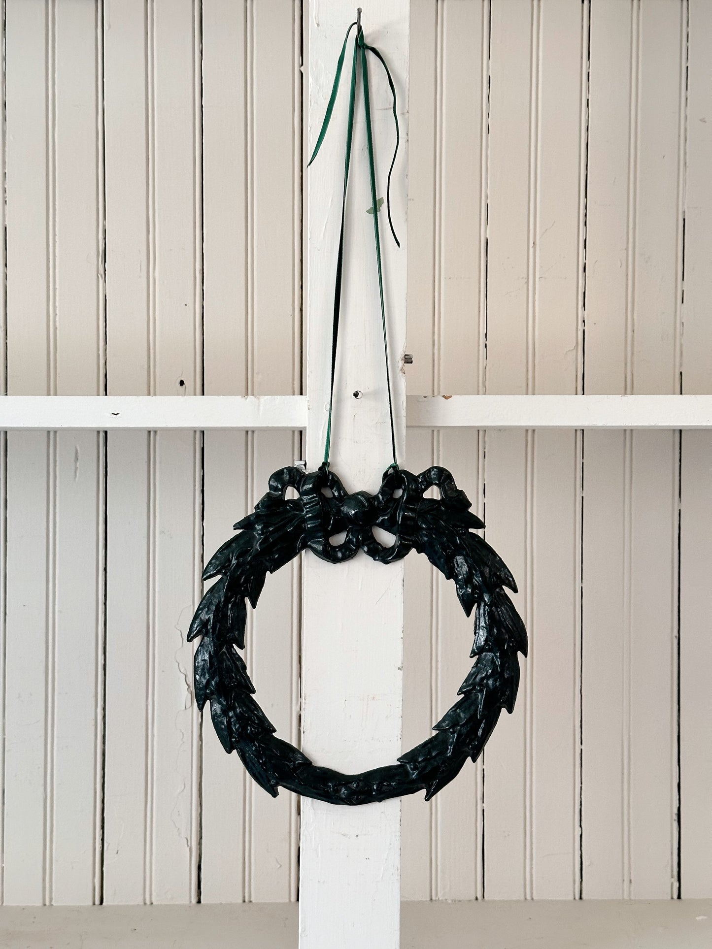 Vintage Cast Iron Wreath