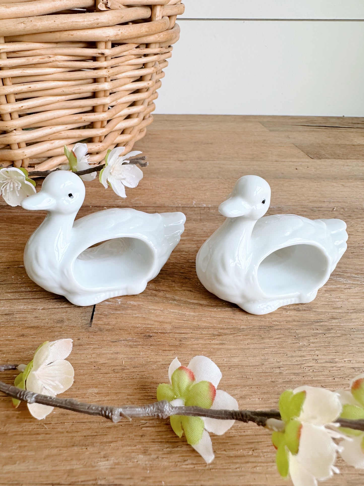 Vintage Duck Napkin Rings (Japan)