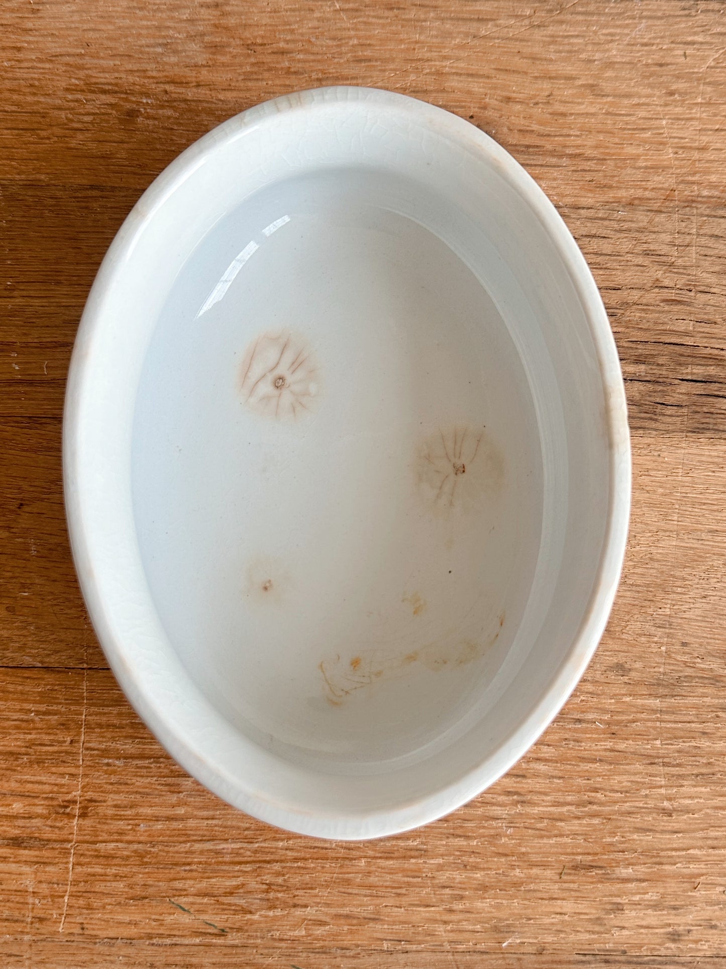 Antique Wedgwood & Co Ironstone Covered Soap Dish