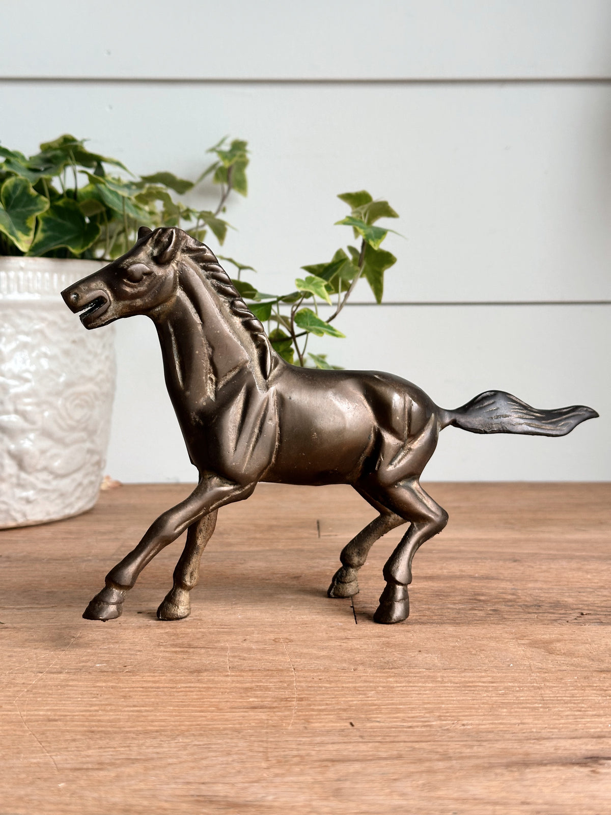 Vintage Brass Stallion