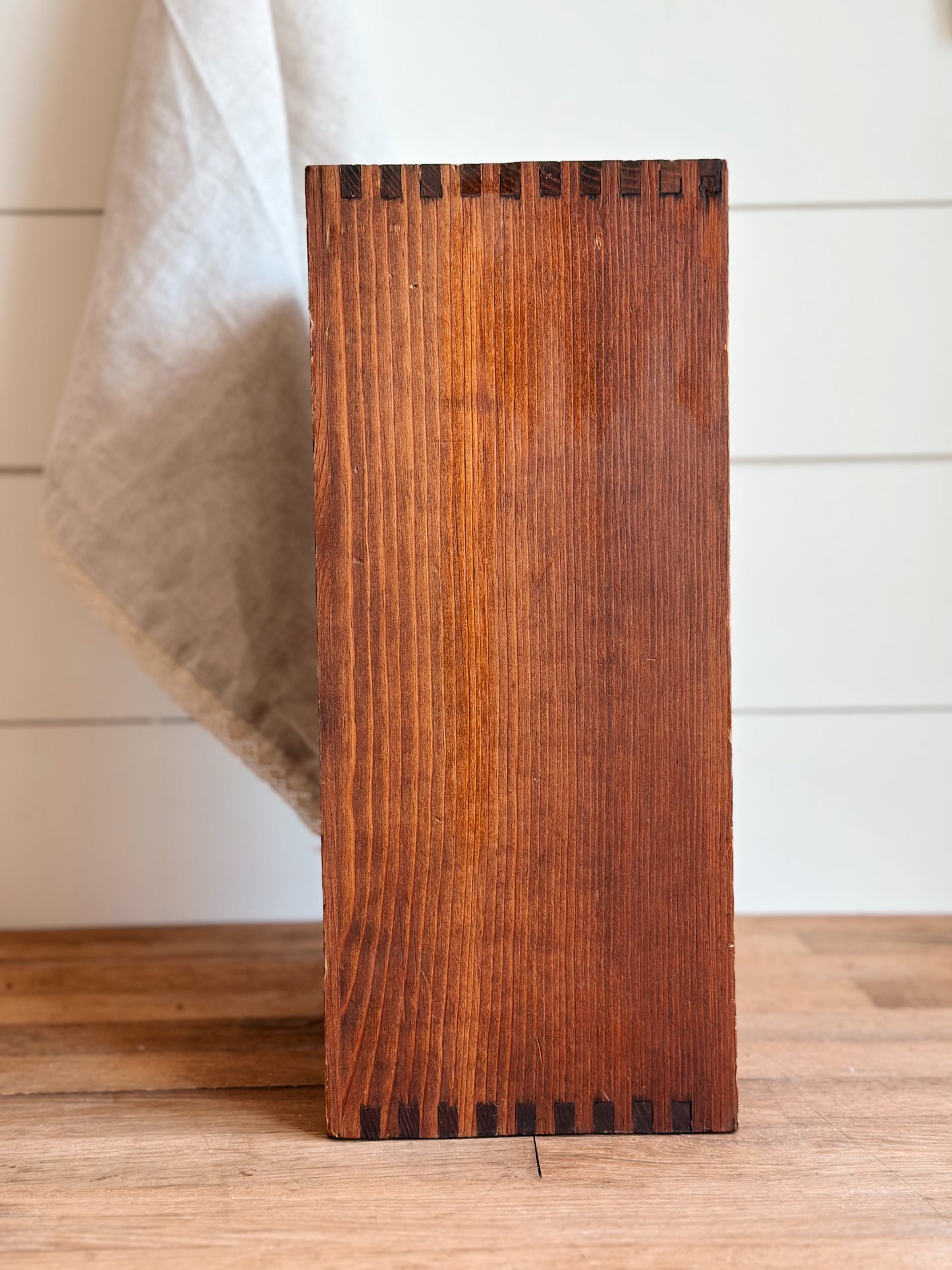 Vintage Wooden Bread Box