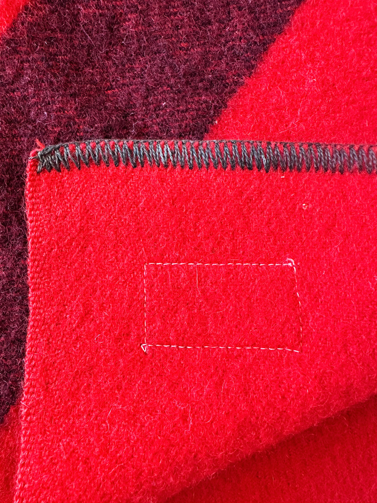 Vintage Twin Hudson Bay Blanket with Partial Tag
