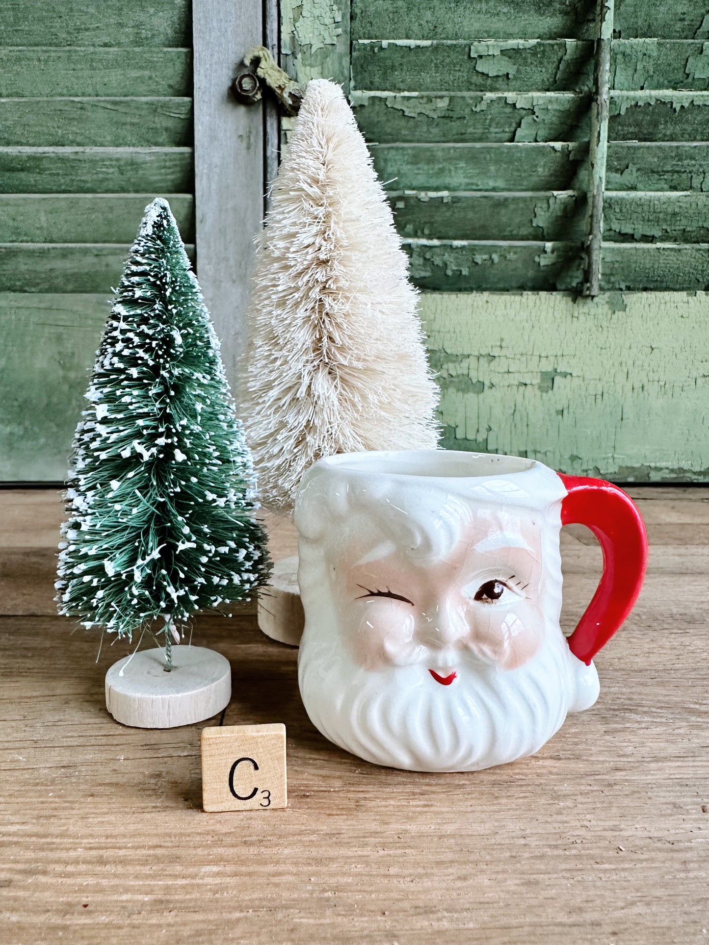 Vintage Santa Mug