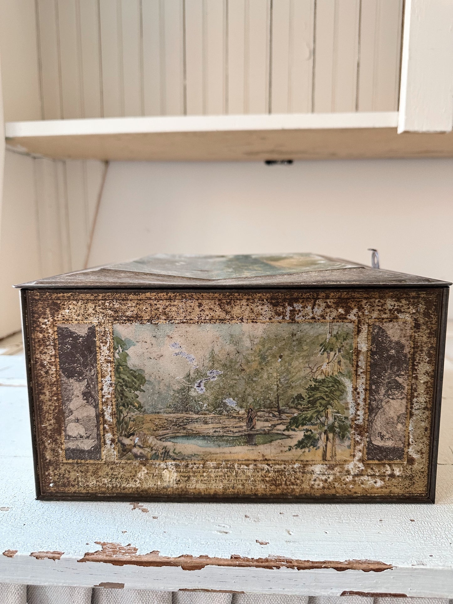 Beautiful Vintage Tin