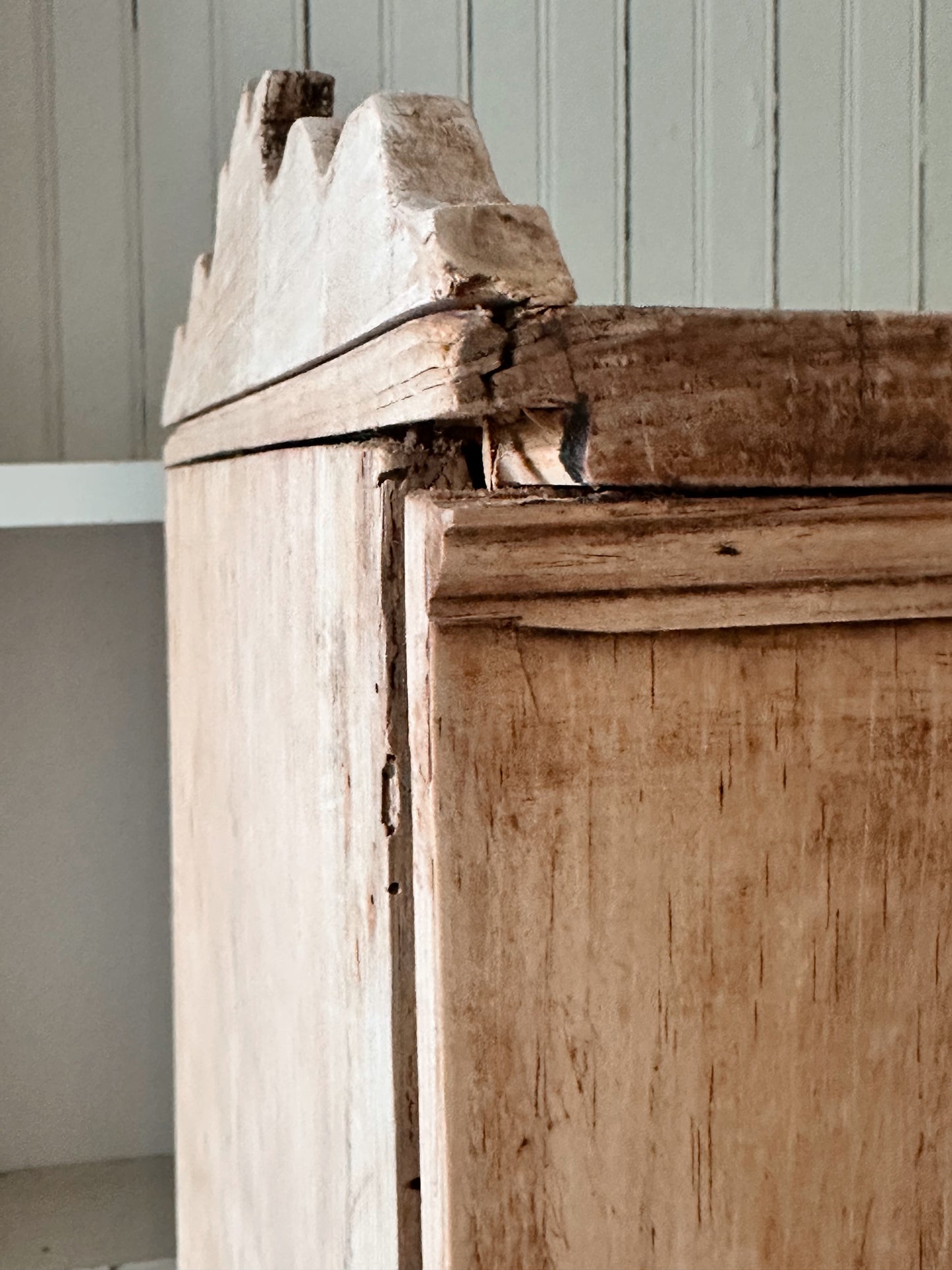 Antique Tabletop Size Pine Dresser