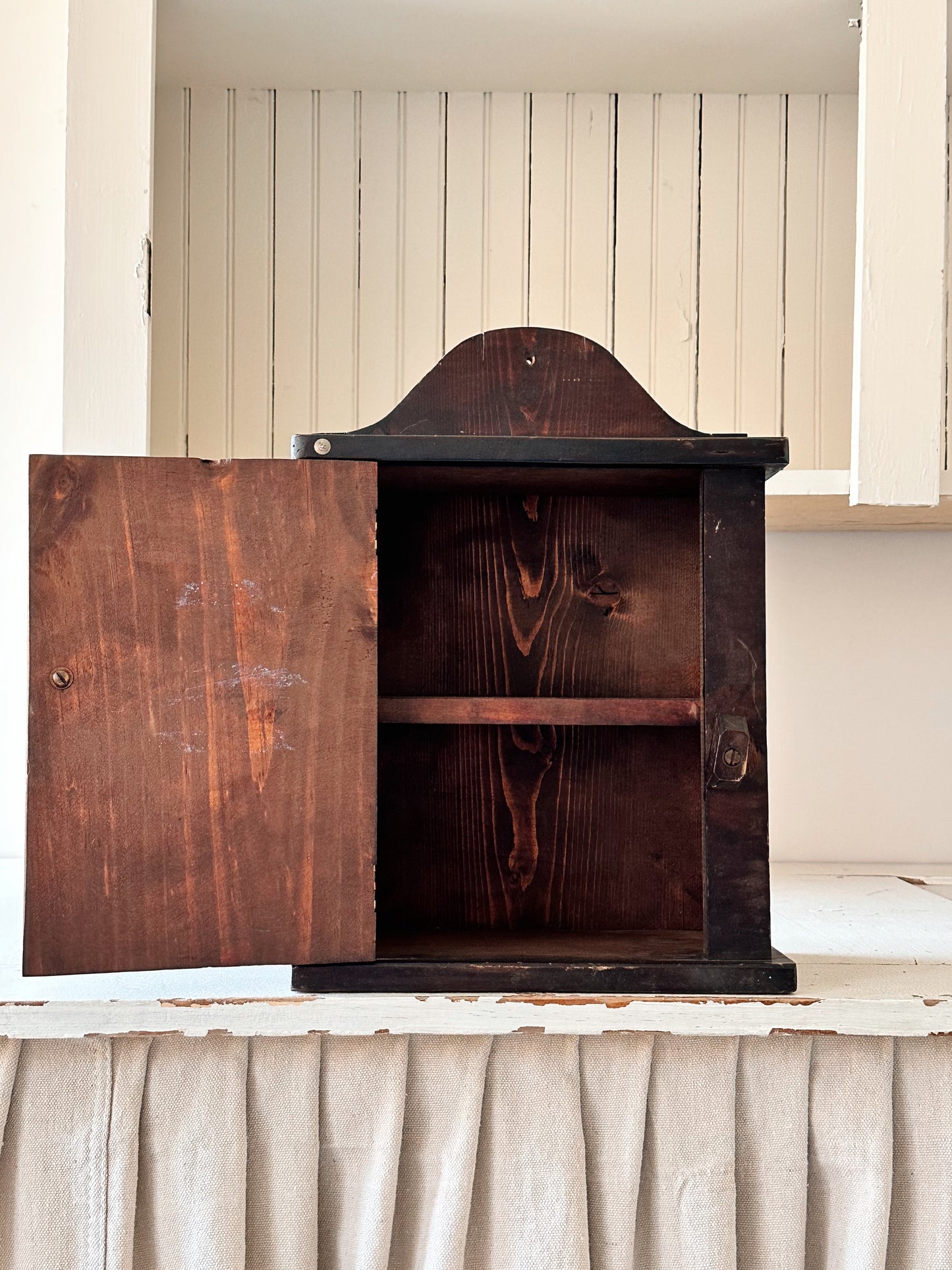 Vintage Wood Cabinet