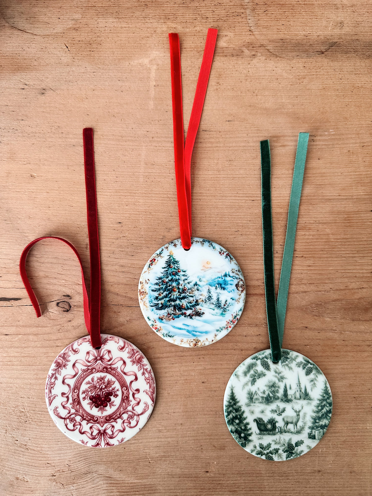 Hand Crafted Christmas Heirloom Ornaments