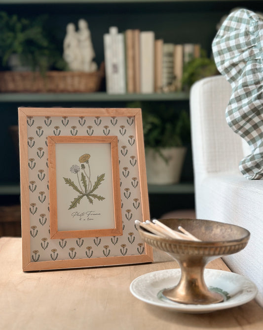 Cottage Floral Picture Frame