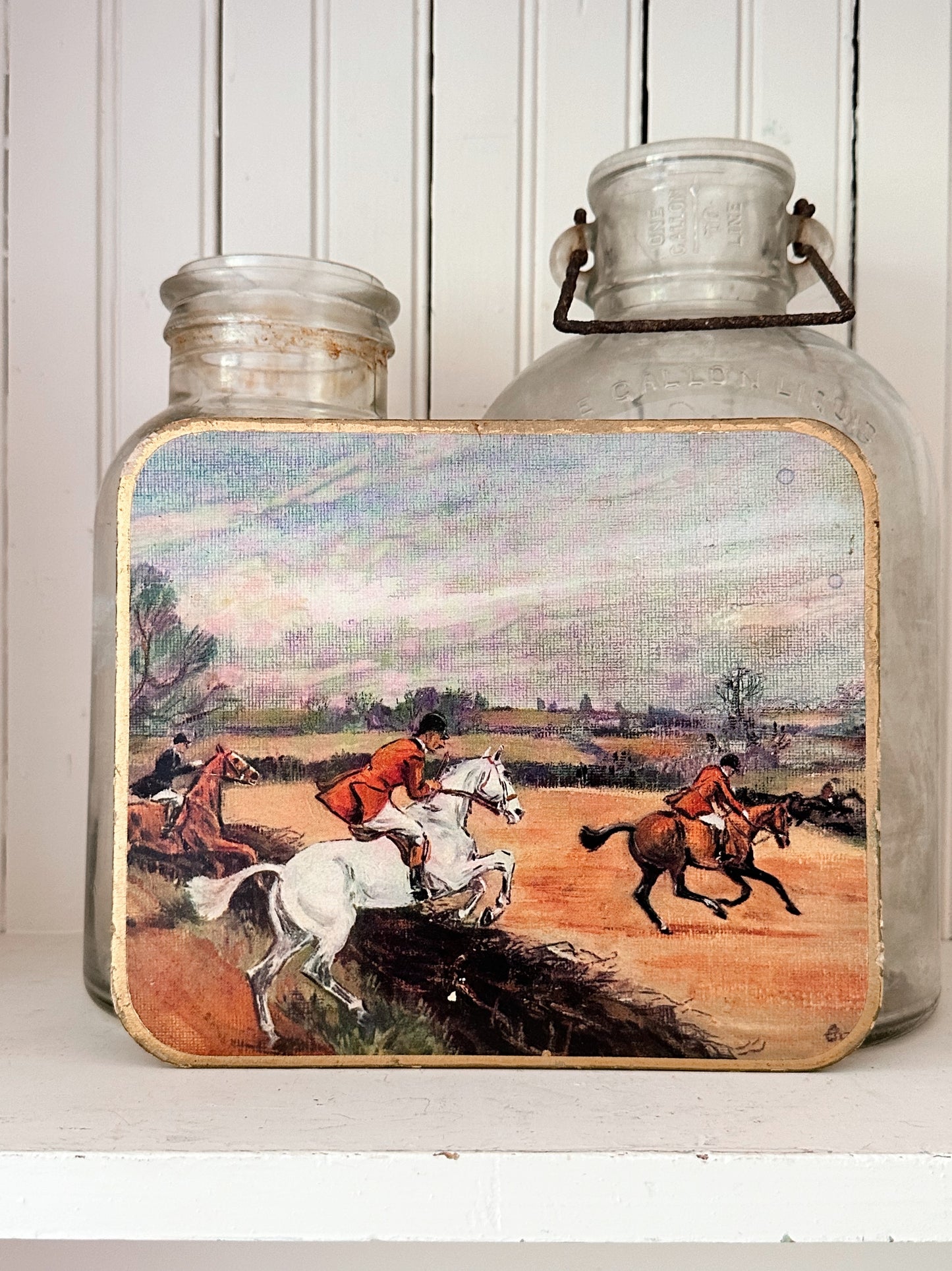 Vintage Equestrian Trivet