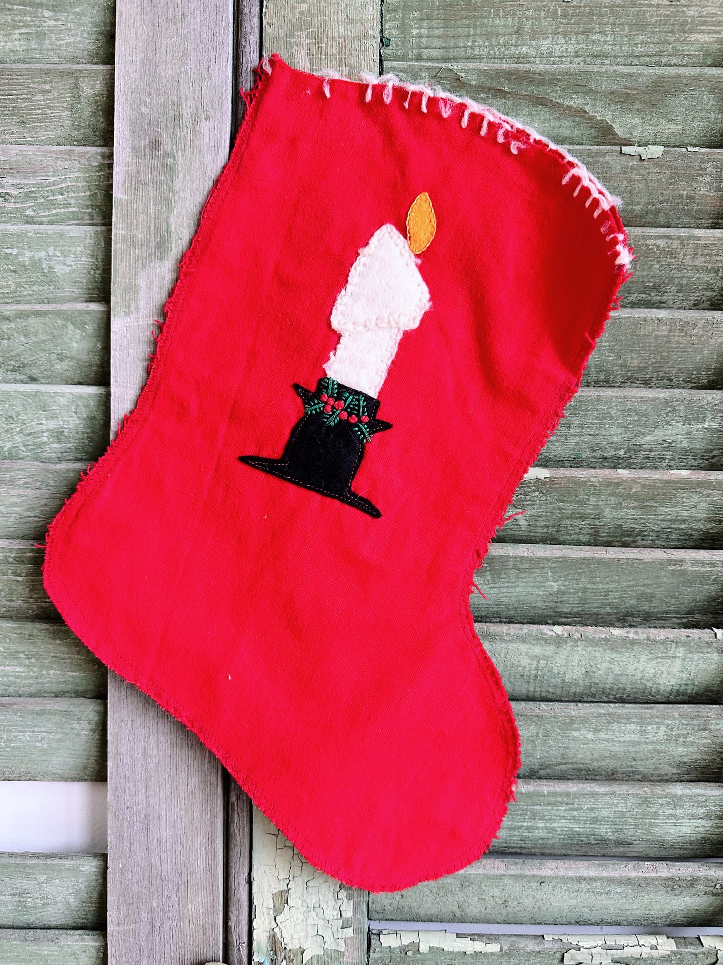 Handmade Vintage Stocking