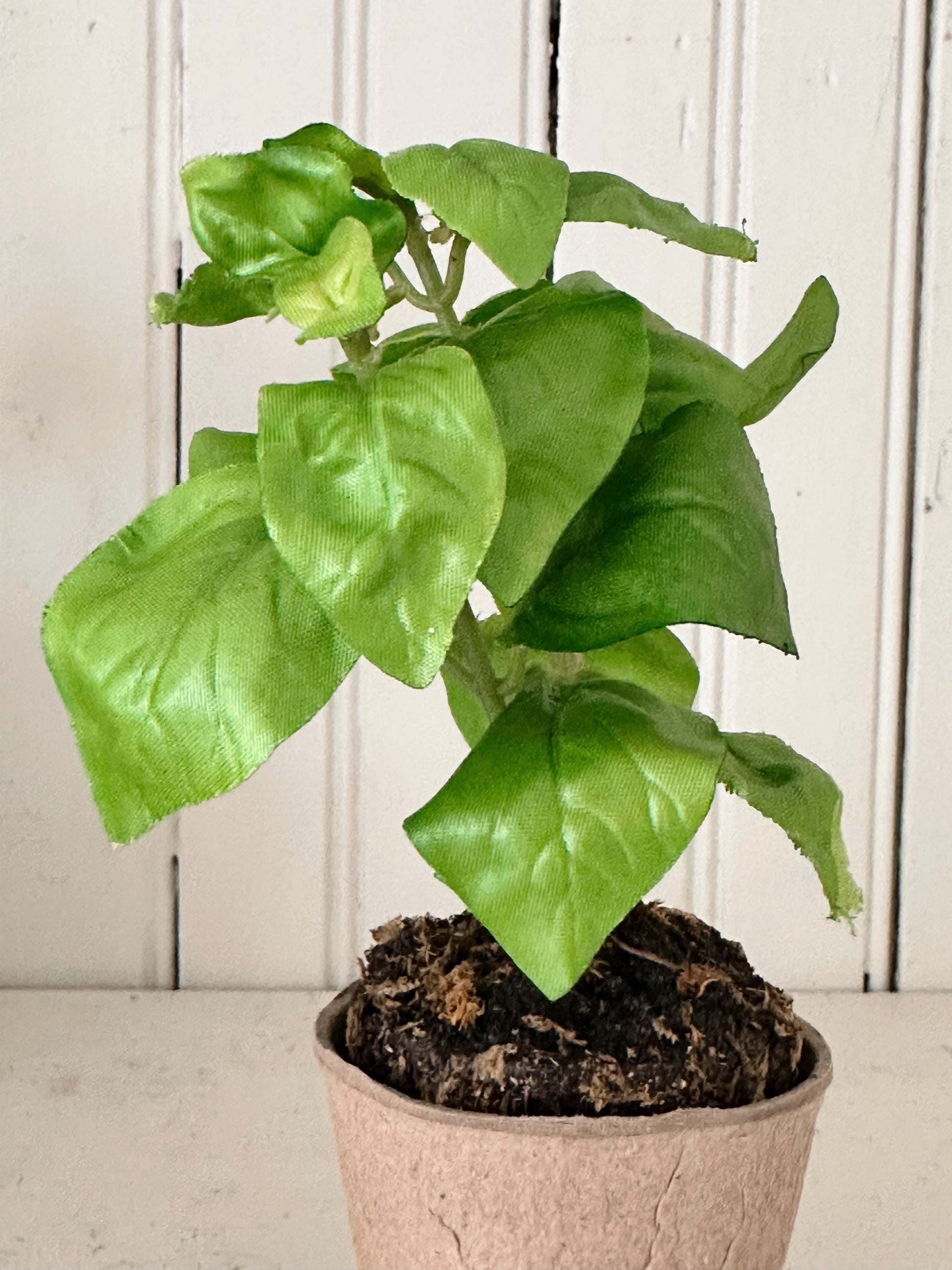 artificial herb plants in pots Faux Potted Herbs –