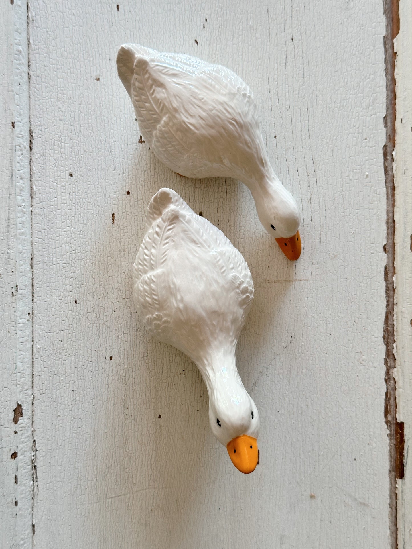 Pair of Vintage Geese