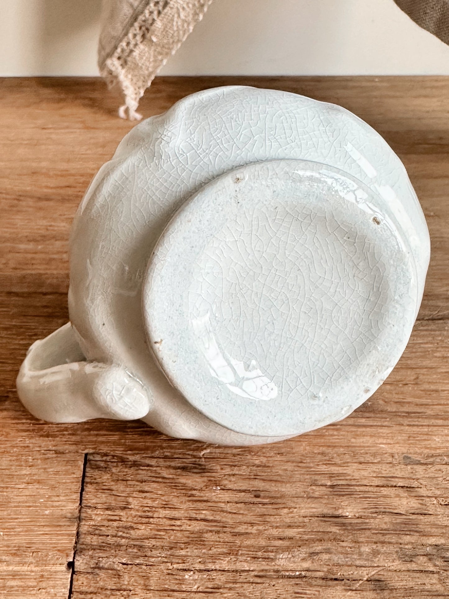 Petite Vintage Ironstone Mug