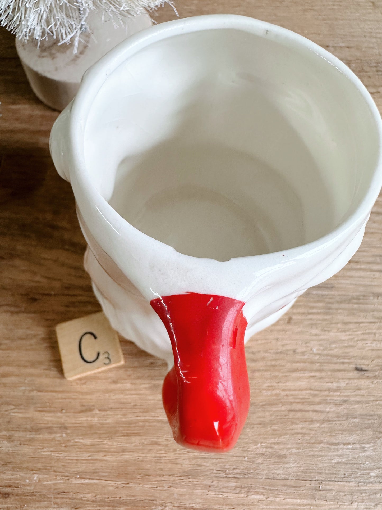 Vintage Santa Mug