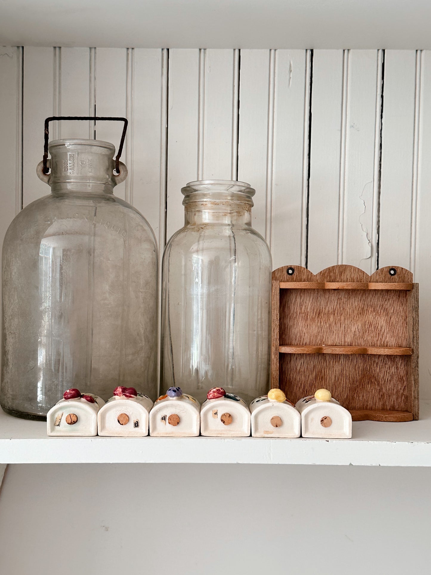 1940s Vintage Spice Rack