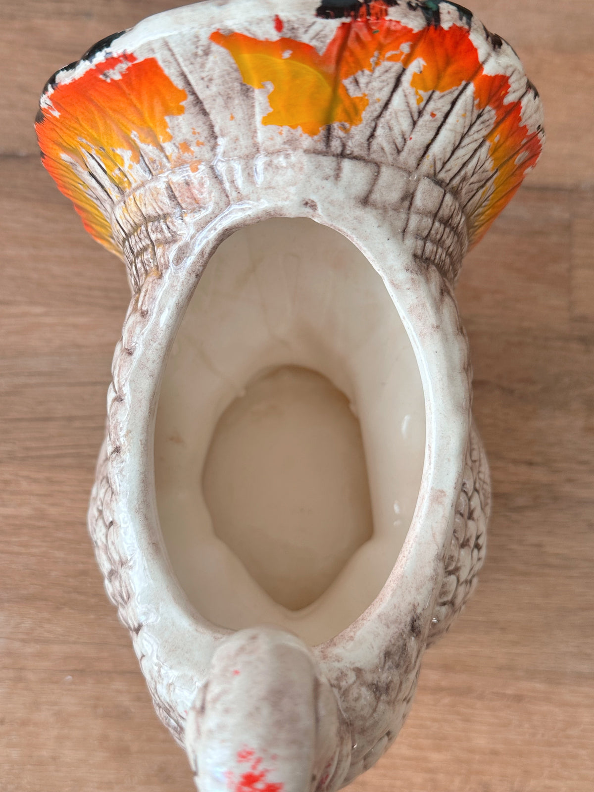 Vintage Turkey Planter