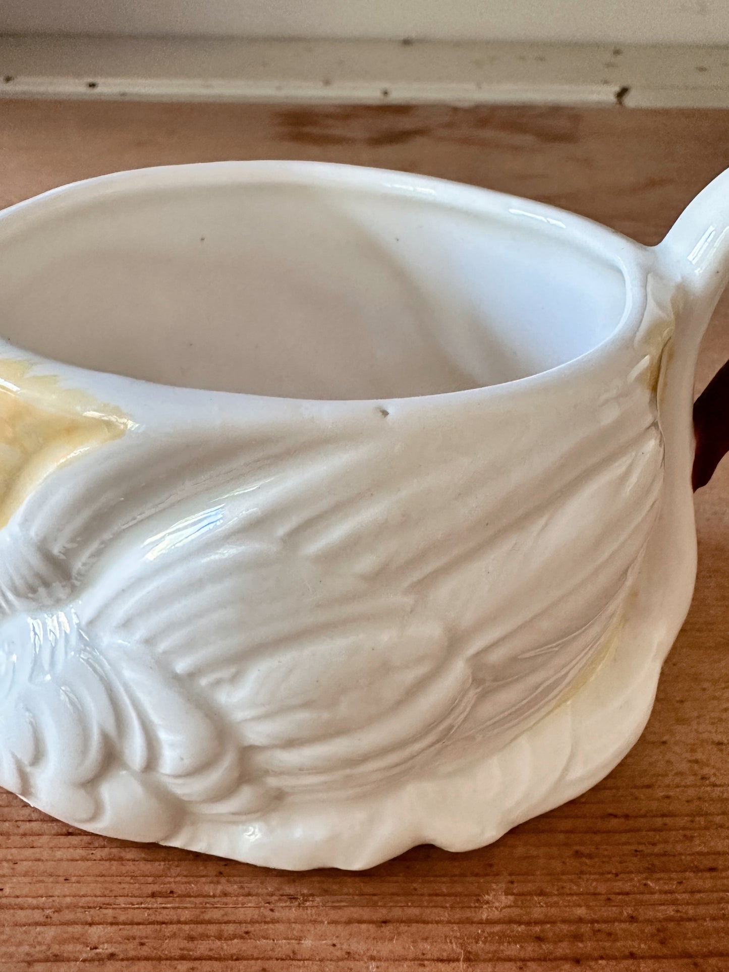 Vintage Swan Cream & Sugar Set