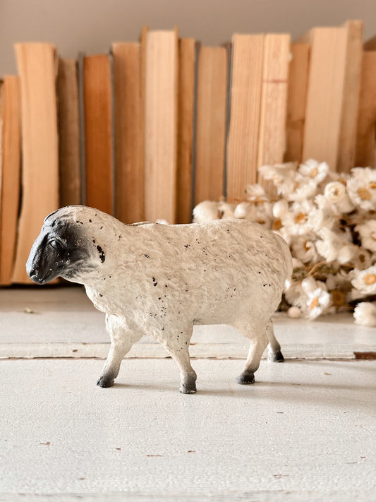 Vintage Cast Iron Sheep Bank