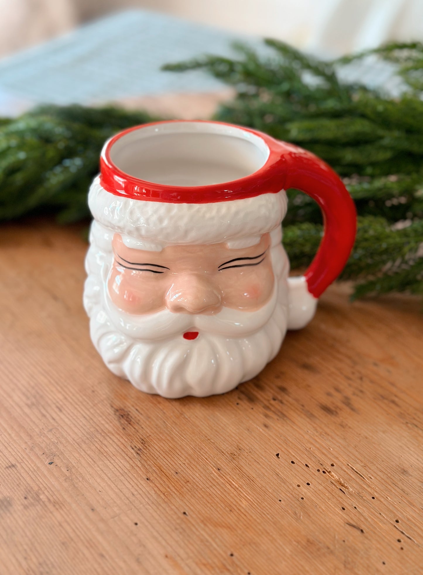 Red Santa Mug