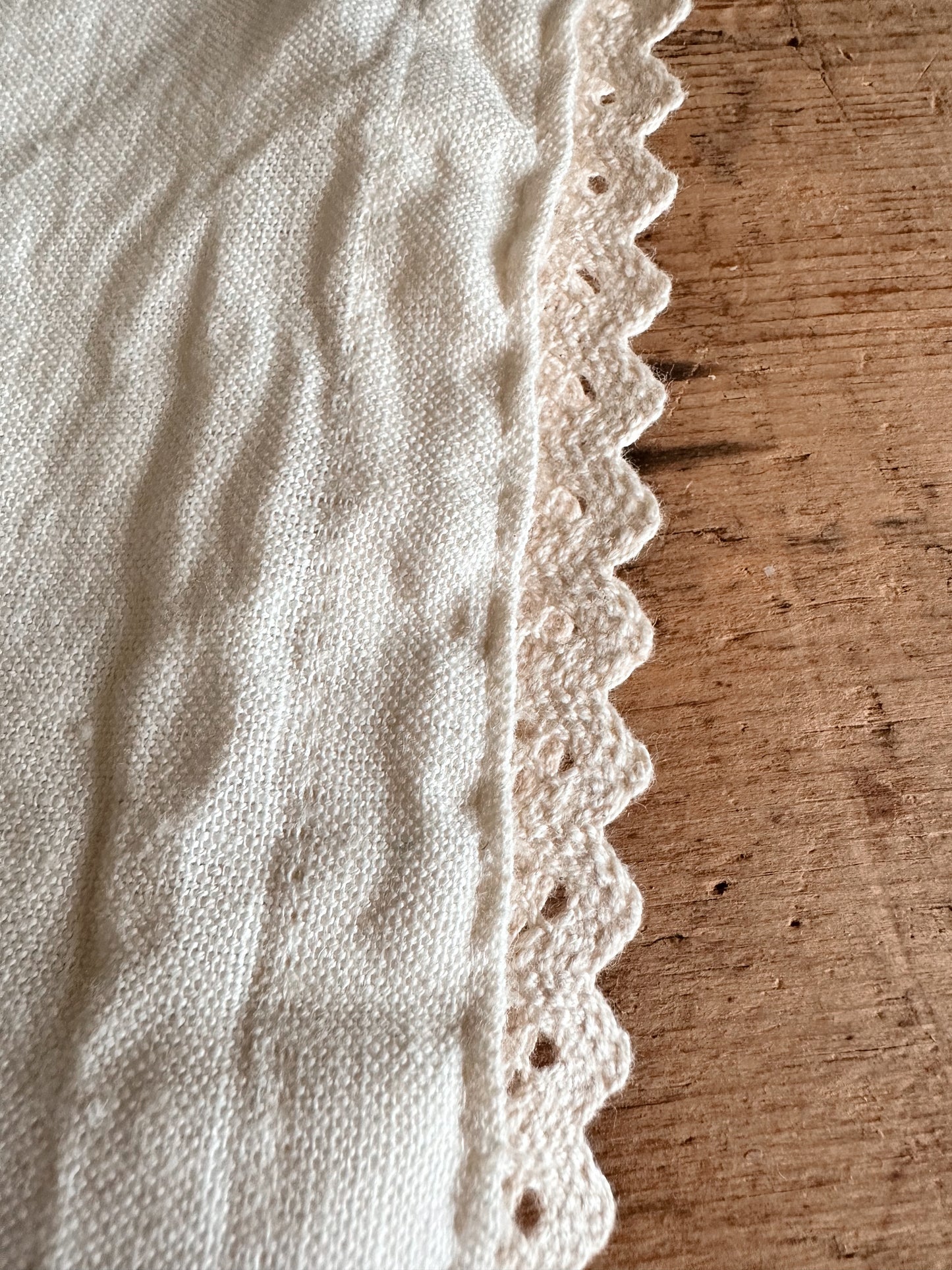 Heirloom Linen Tea Towels (Off-White)