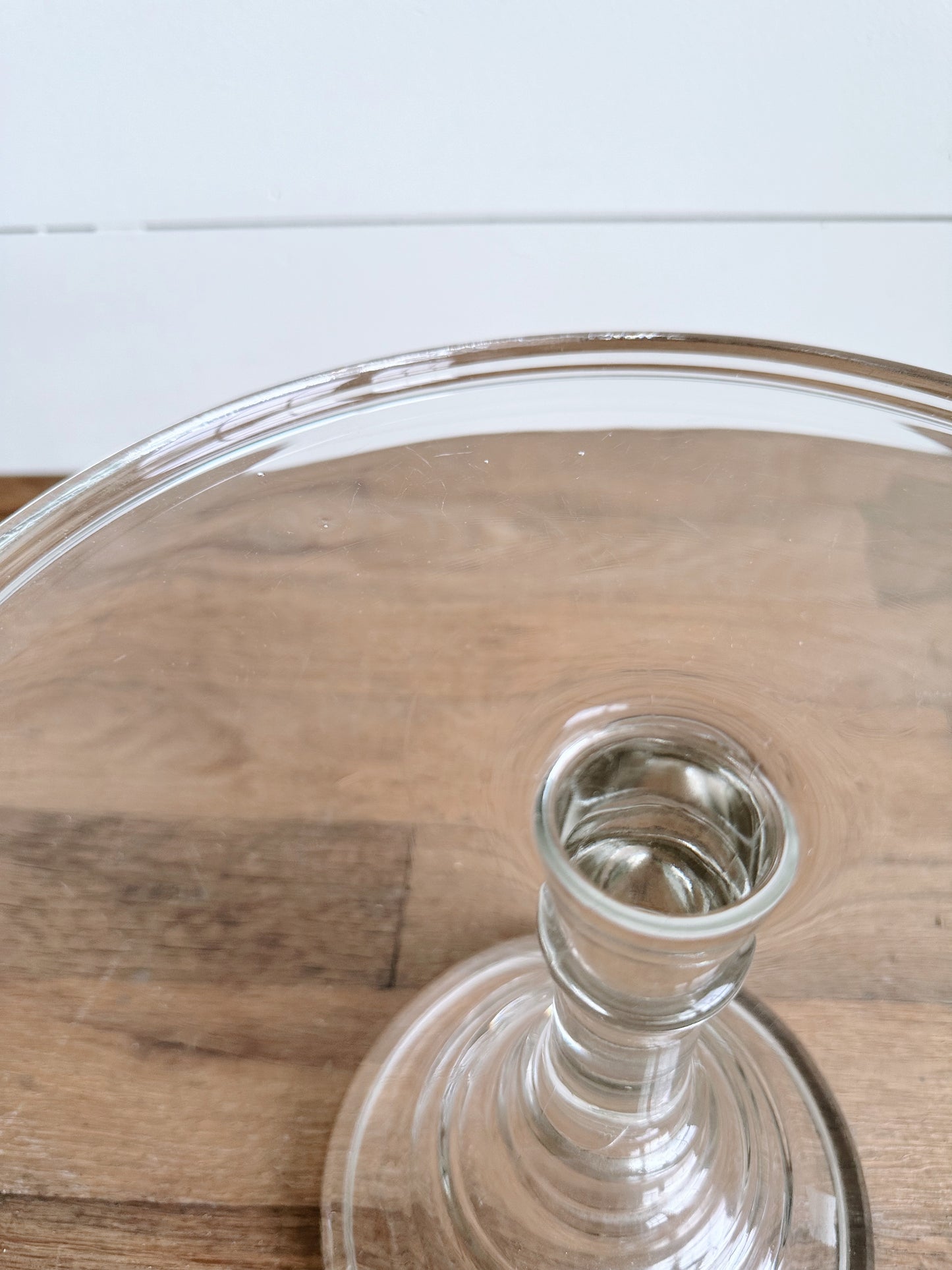 Vintage Glass Cake Stand