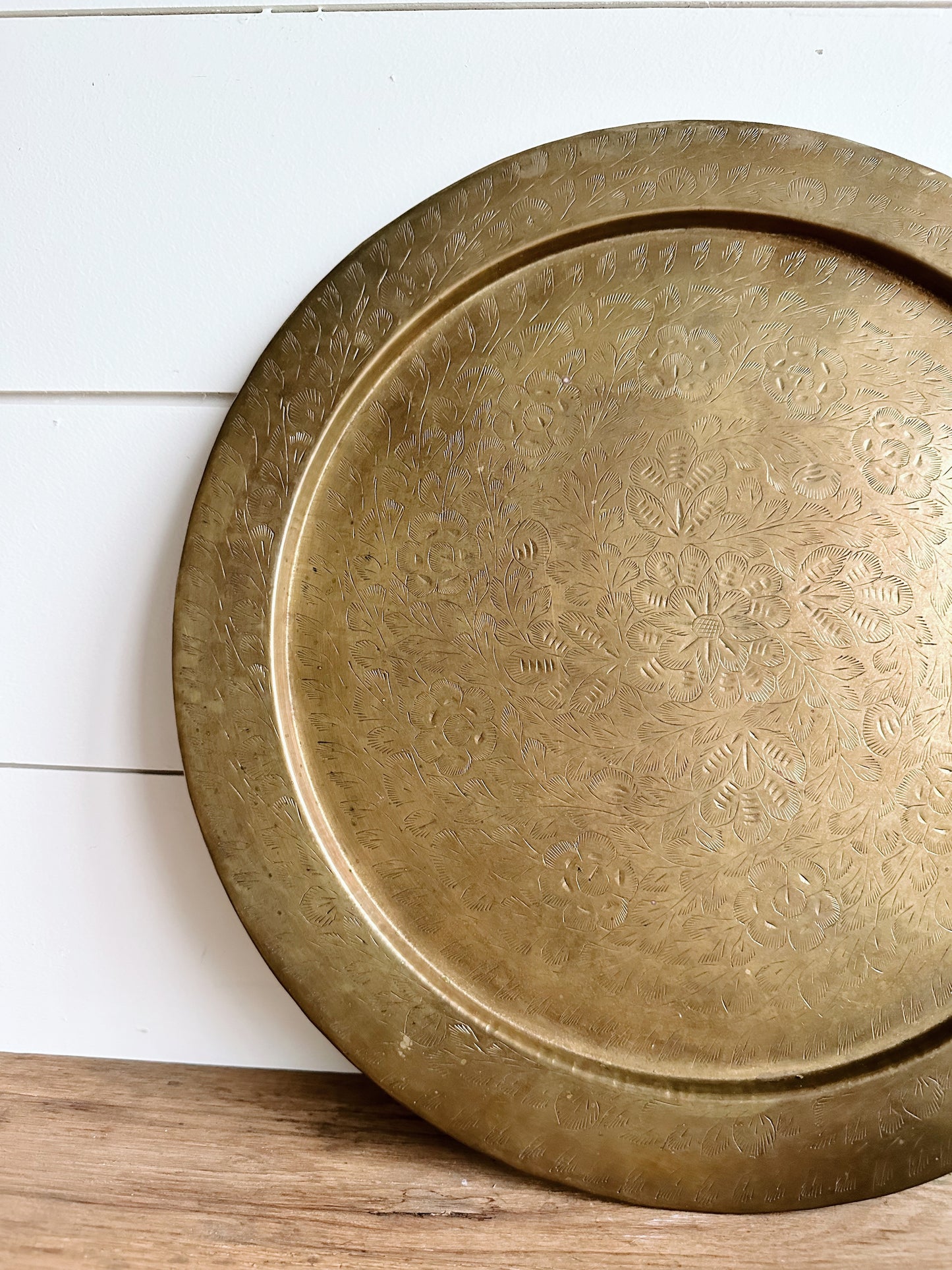 Vintage Brass Tray