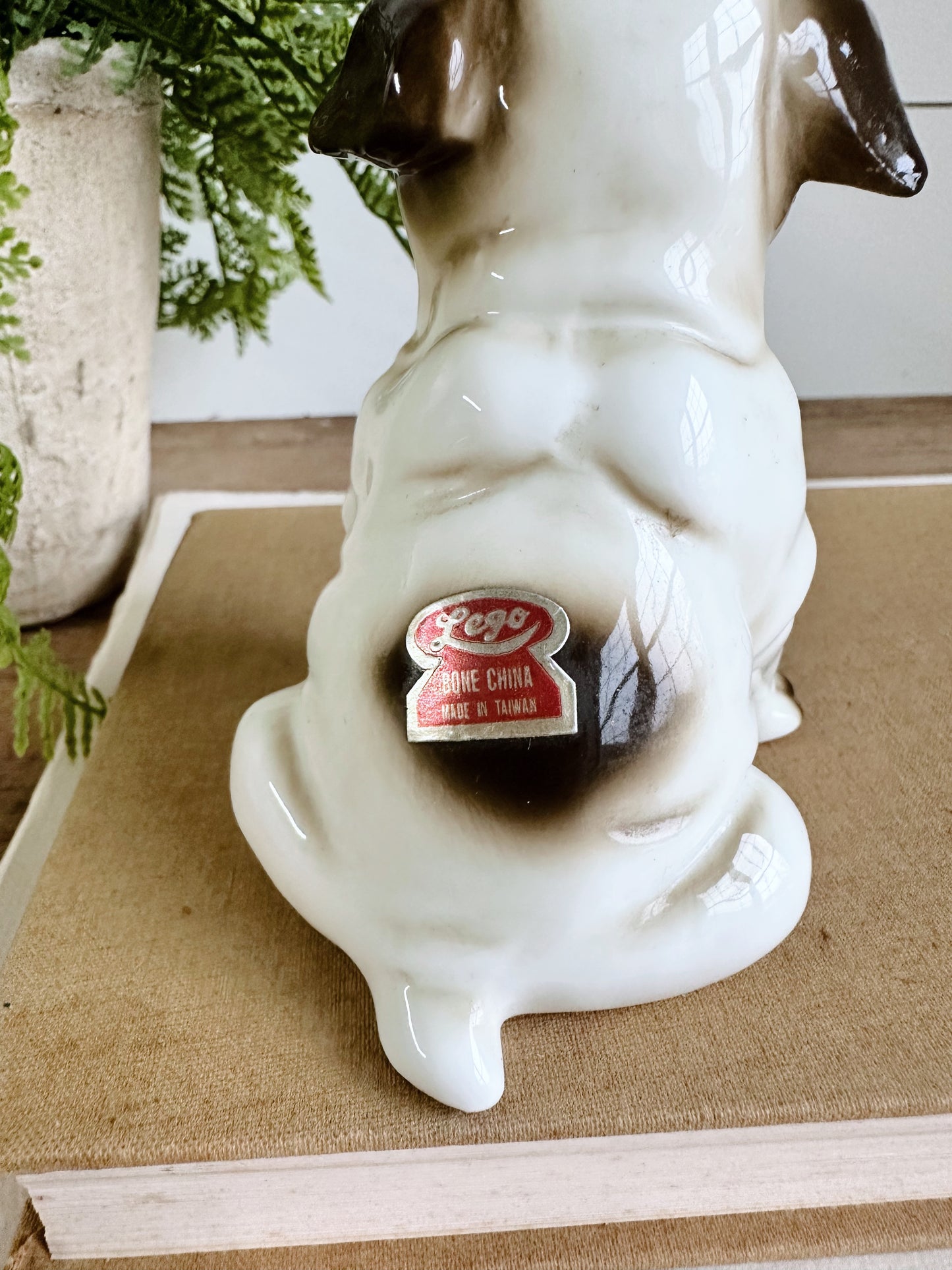 Vintage Lego Bulldog Figurine