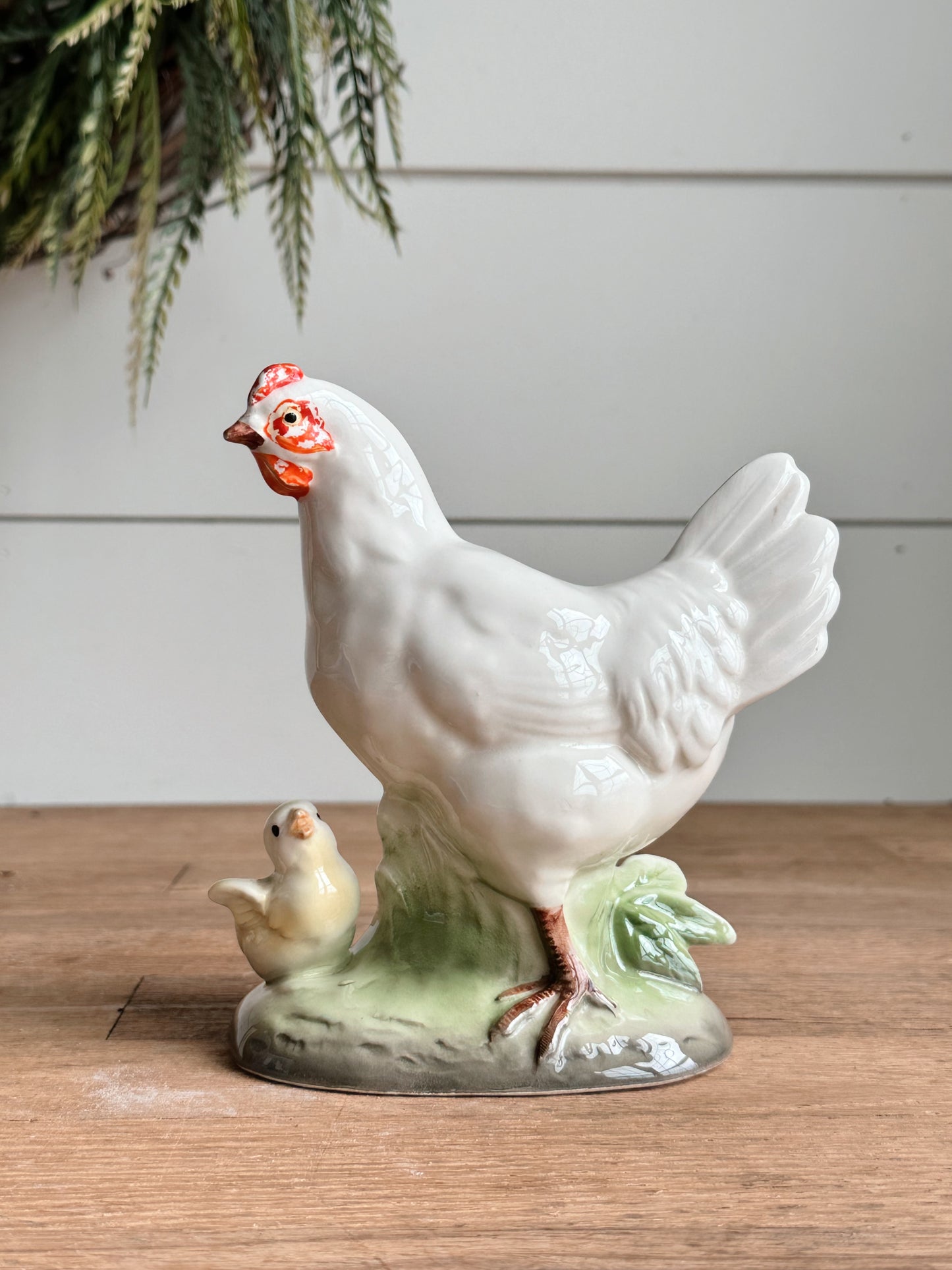 Vintage Hen and Chick (Japan)
