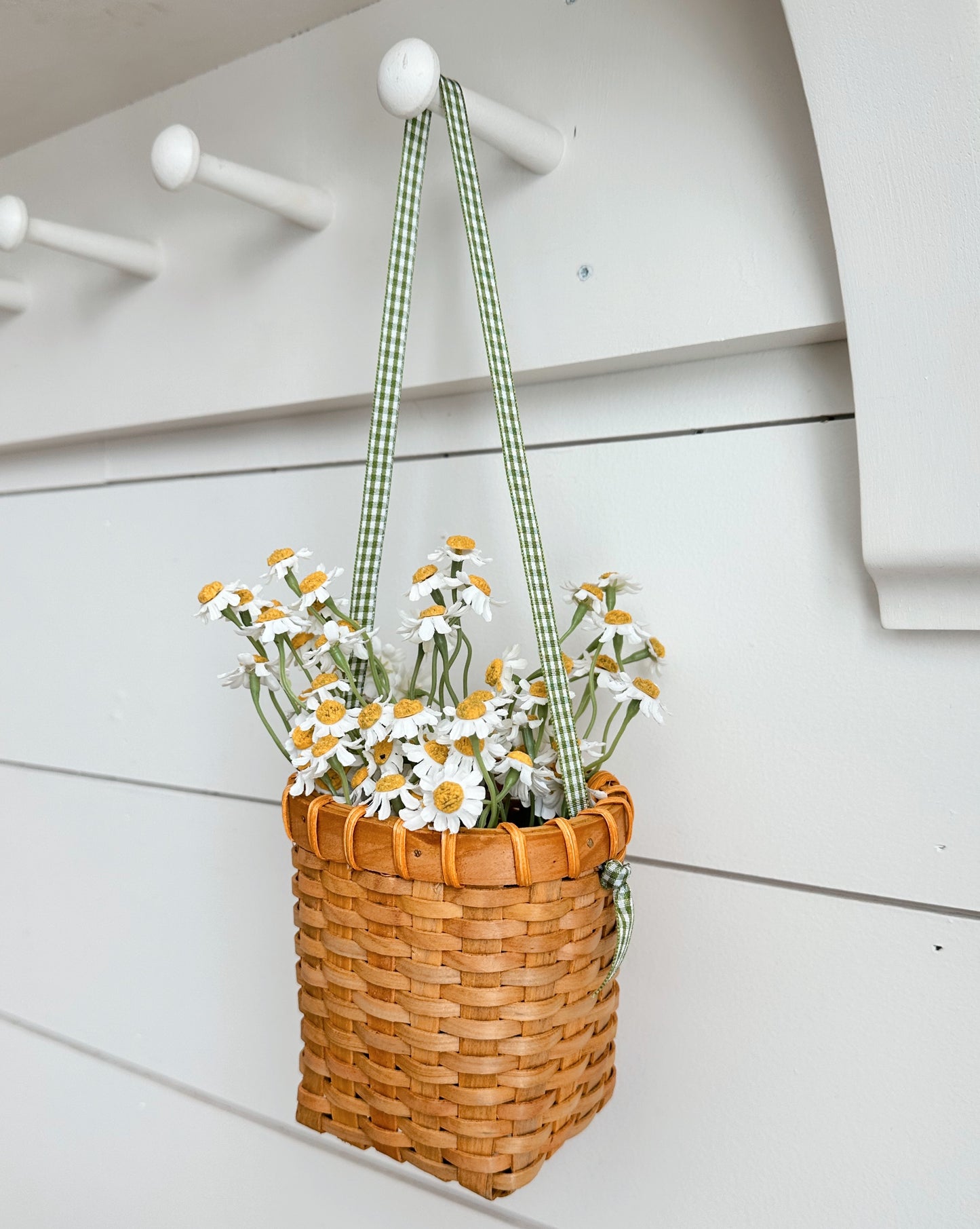 Petite Chipwood Hanging Basket Planter