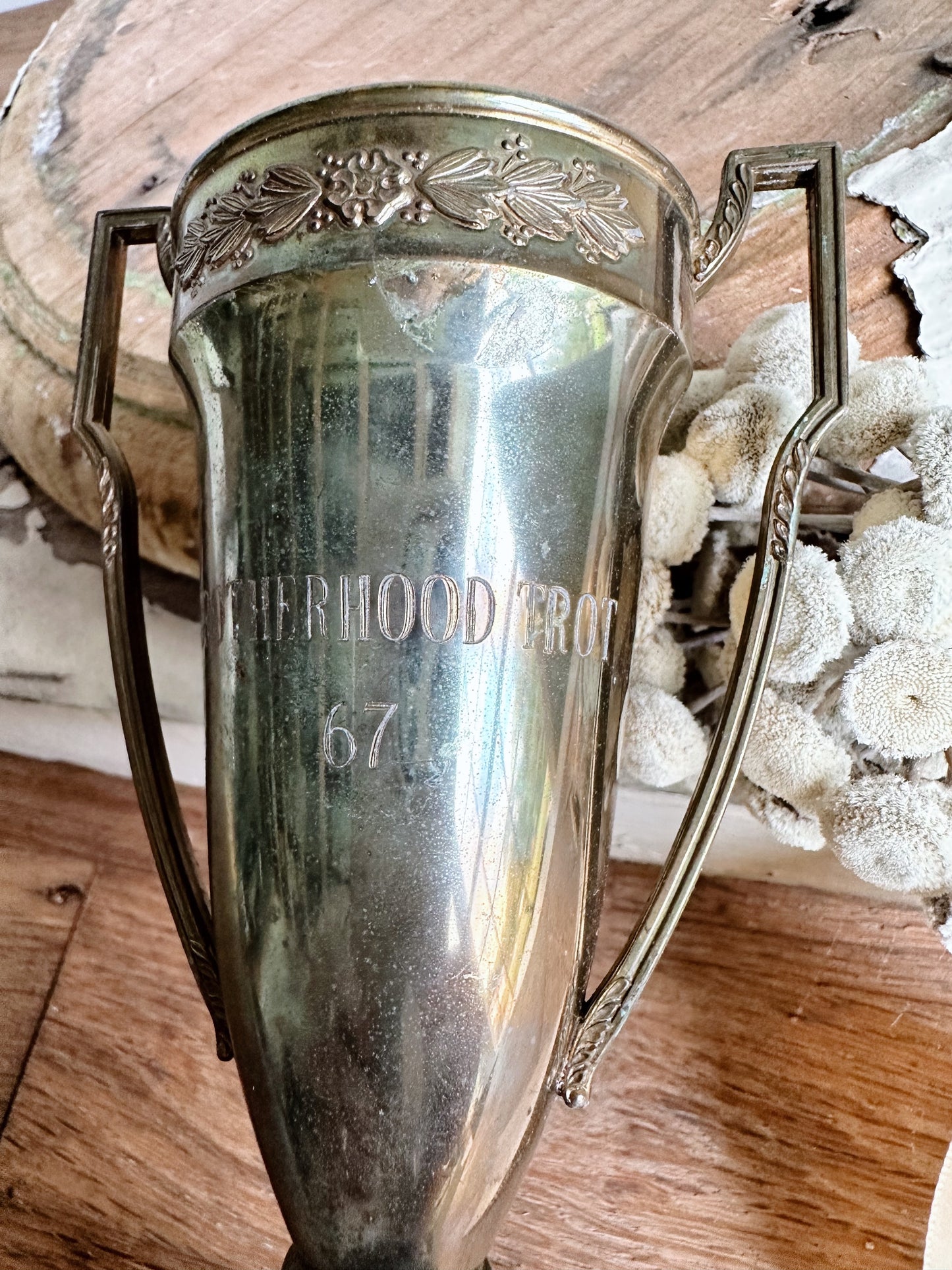 Vintage Silverplate Trophy